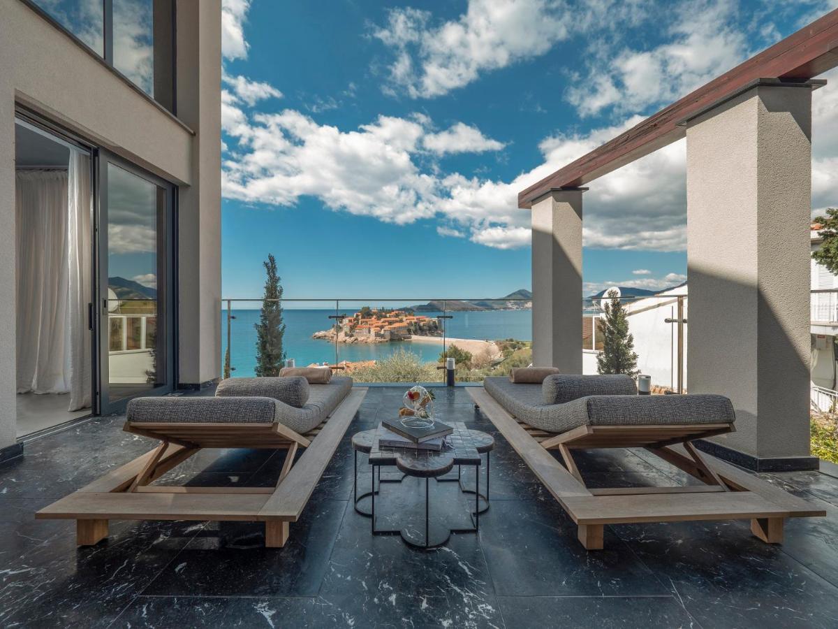 Villa Geba Boutique Hotel Sveti Stefan Exterior foto