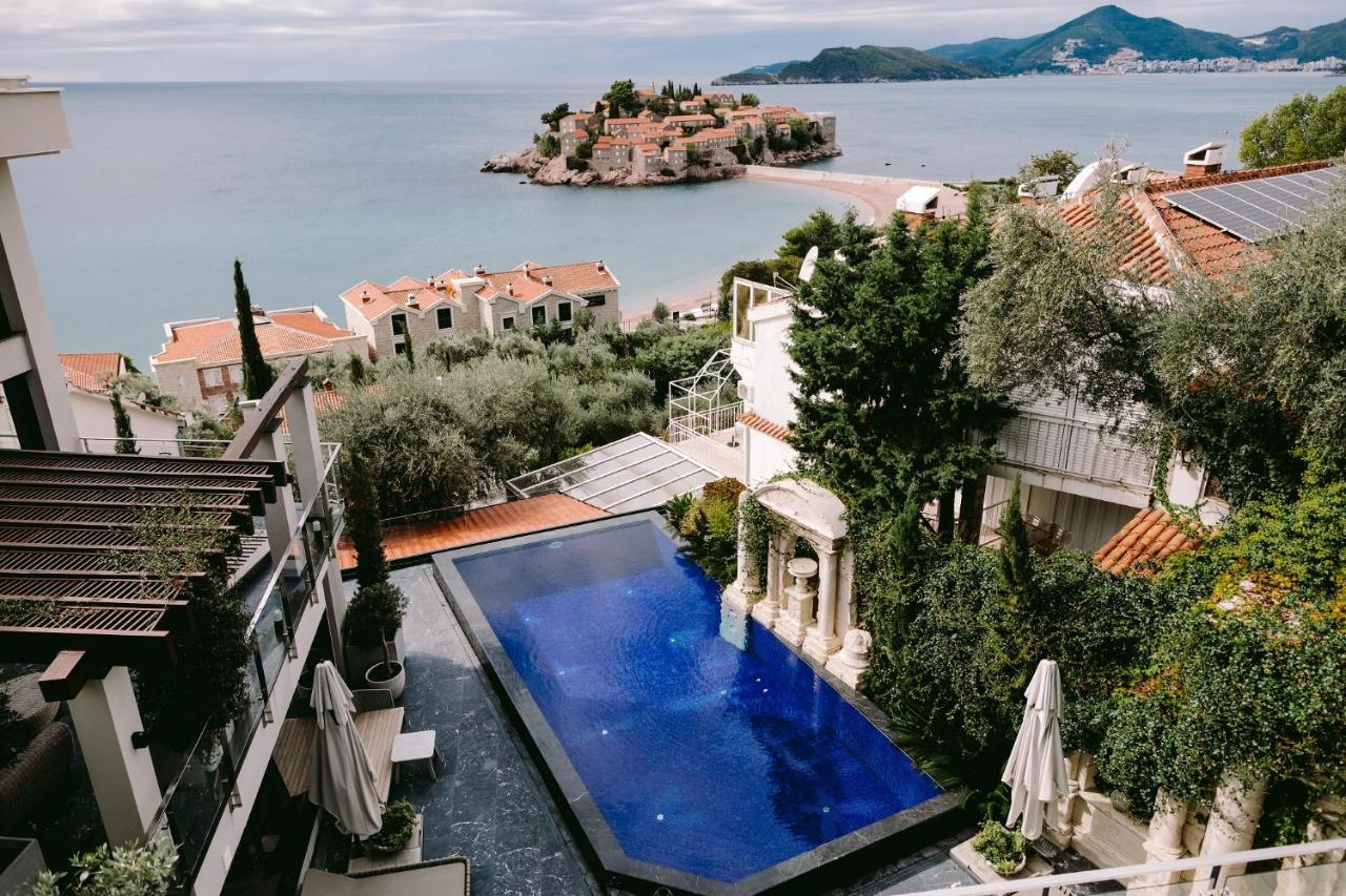 Villa Geba Boutique Hotel Sveti Stefan Exterior foto