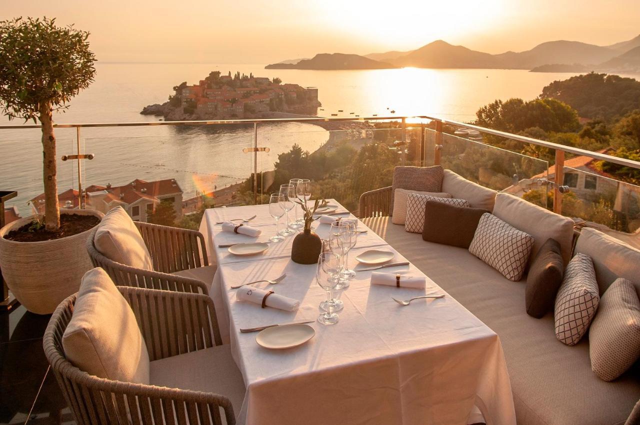 Villa Geba Boutique Hotel Sveti Stefan Exterior foto