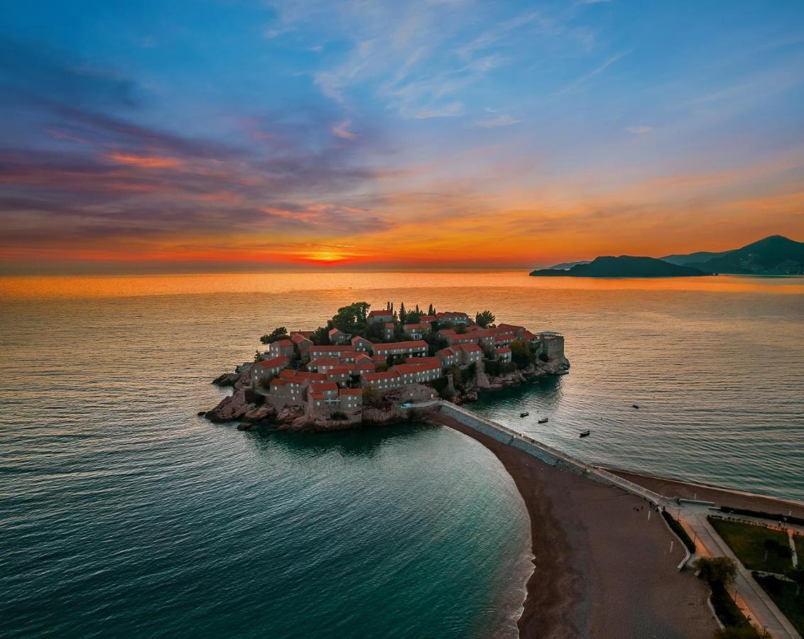 Villa Geba Boutique Hotel Sveti Stefan Exterior foto