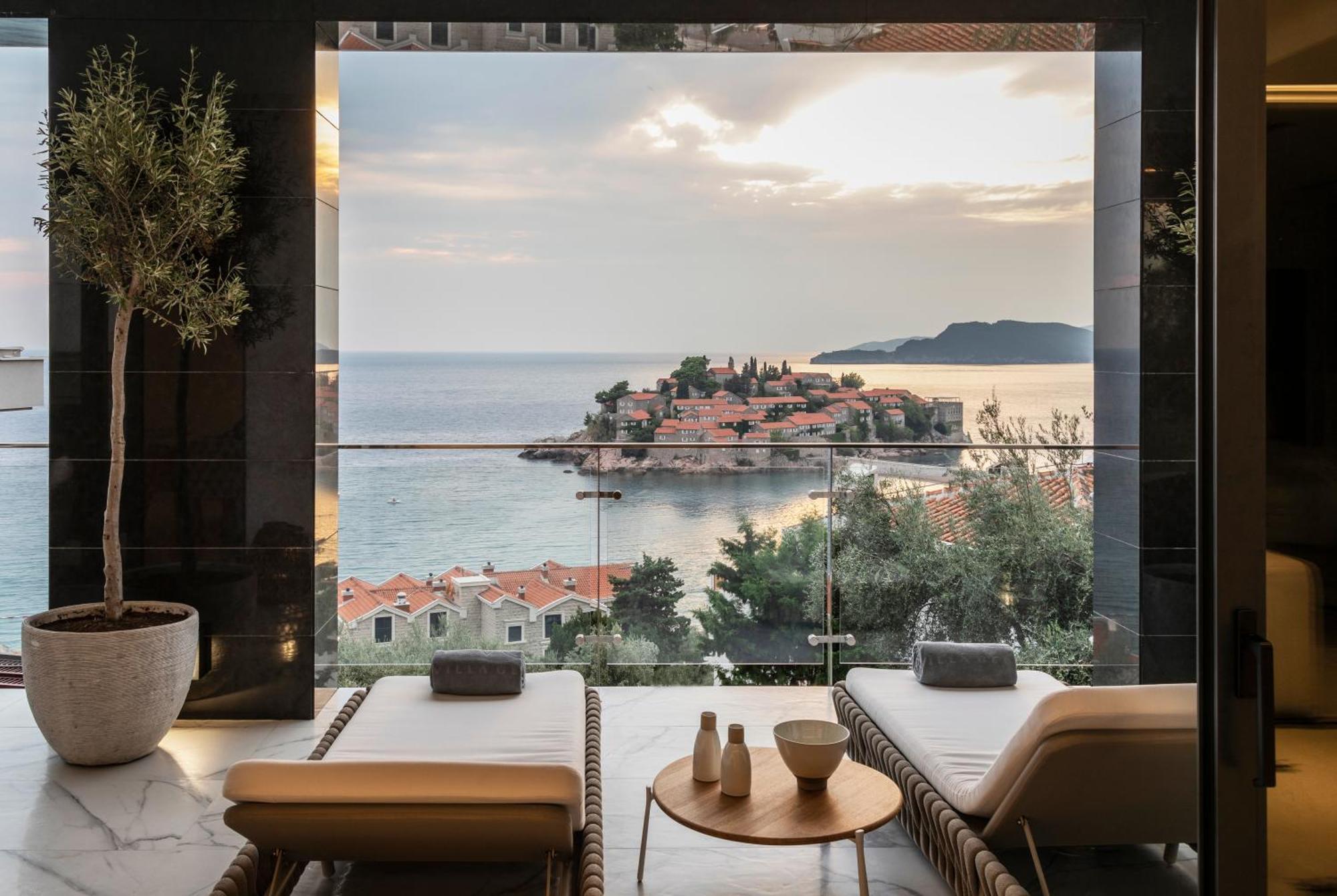 Villa Geba Boutique Hotel Sveti Stefan Exterior foto